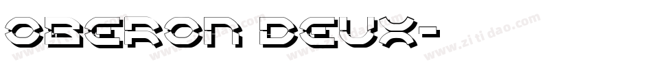 Oberon Deux字体转换